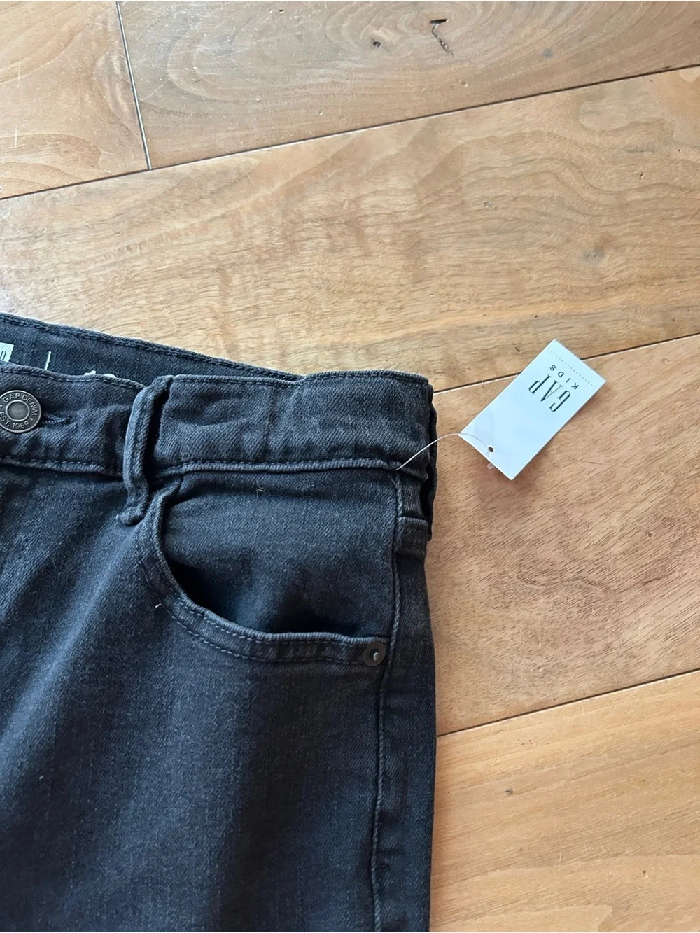 Boys Gap Black jeans , size 12 slim, NWT
